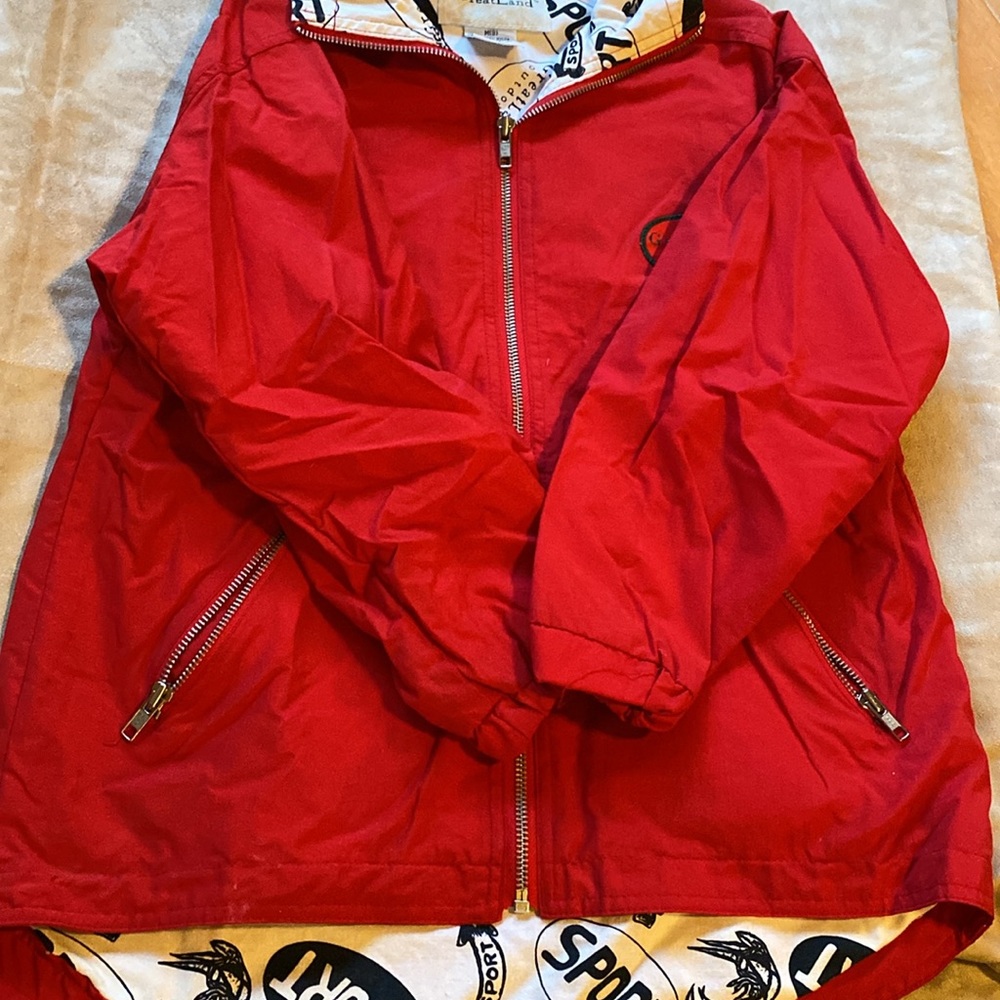 Great Land Outdoor rain jacket. Size 8 - Picture 6 of 9